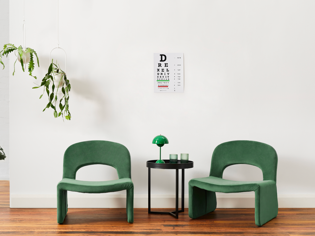 Drexel Eye Chart Poster (Snellen-Style)